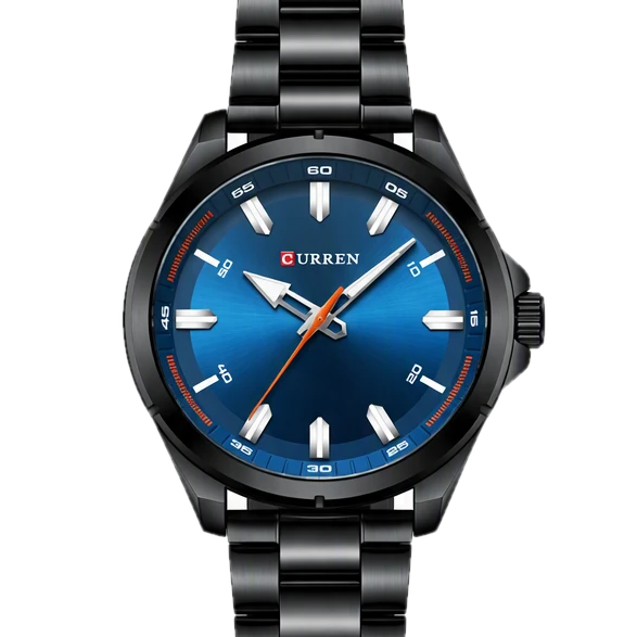 Black Blue Sunray Steel