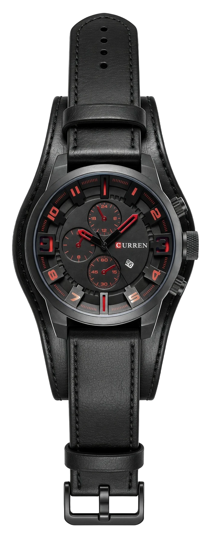Noir Cuff Chronograph — view 1