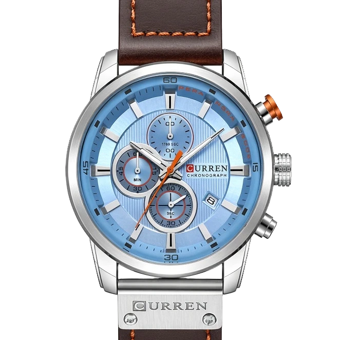 Azure Chronograph Leather